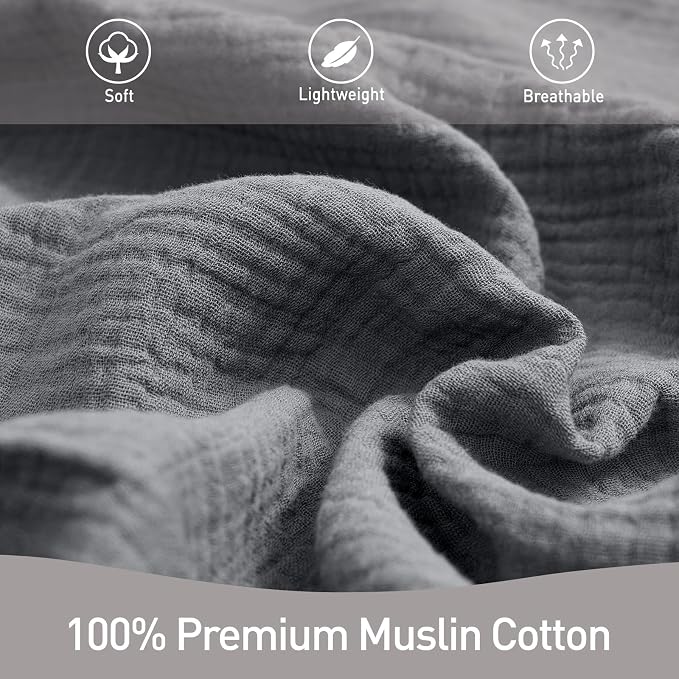 GLLQUEN BABY Muslin Swaddle Blankets - Image 8