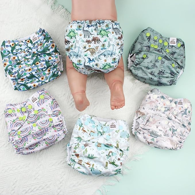 Mama Koala 3.0 Pocket Cloth Diapers - Image 3
