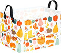 Rectangle Autumn Harvest Gift Storage Home Shelf Storage Basket Organizer Box by Unknown