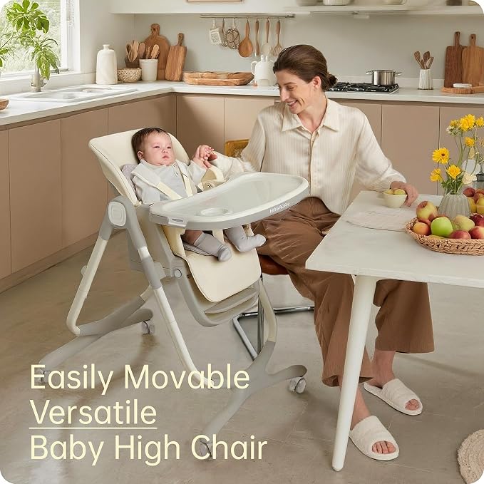 6 in 1 Convertible High Chairs for Babies and Toddlers, Portable High Chair - Image 5
