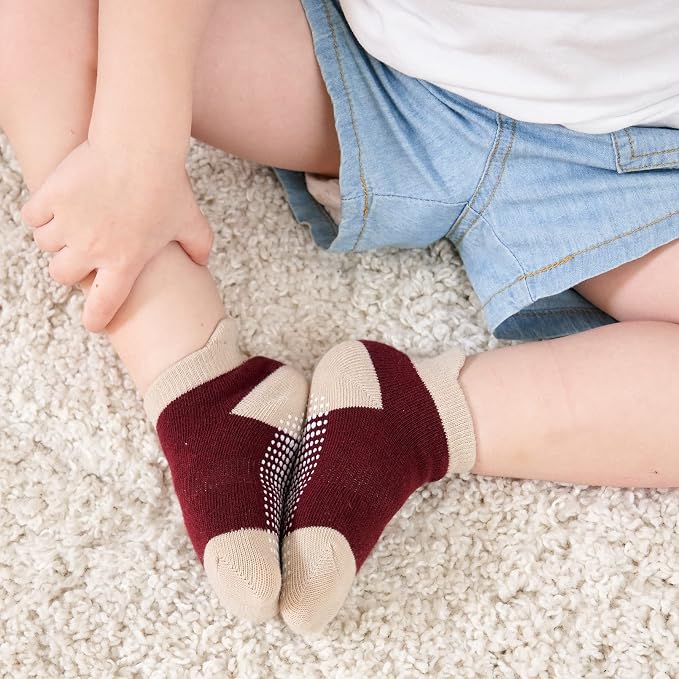 Zaples Baby Non Slip Grip Ankle Socks - Image 9