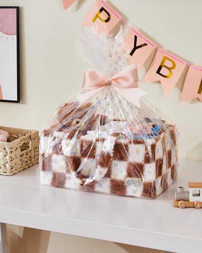 Checkered Diaper Caddy Organizer - Image 8