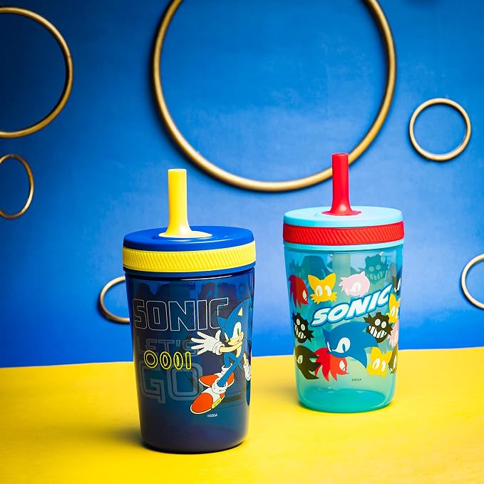 Zak Designs Sonic the Hedgehog Kelso Toddler Cups - Image 9