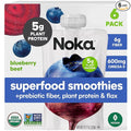 Noka Superfood Fruit Smoothie Pouches, Healthy Snacks by NokaSuperfoodSnacks