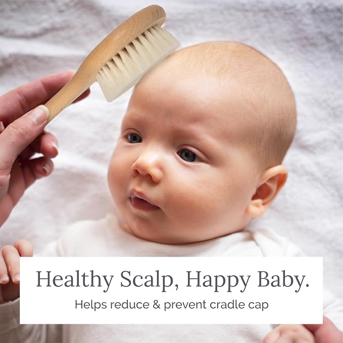 Natemia Baby Hair Brush and Comb Set - Image 4