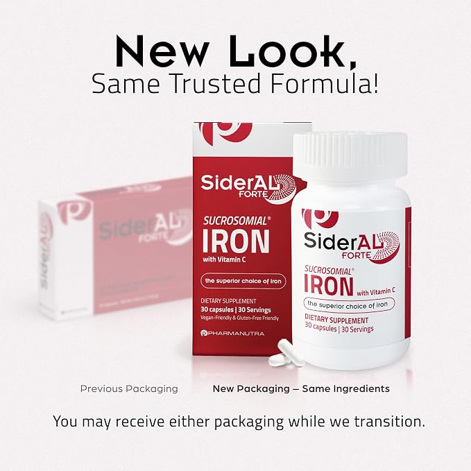 SiderAL Forte Iron Supplement Clinically Proven to Increase Levels Without Side - Image 9