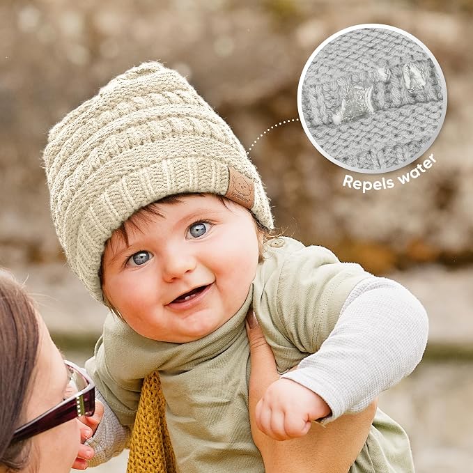 3-Pack Baby Beanies for Boys, Girls - Image 7