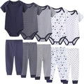 Unisex Baby Boy Girl Pants Sets 10 pack Cotton Casual New born Clothes Comfort by JELYLOVE