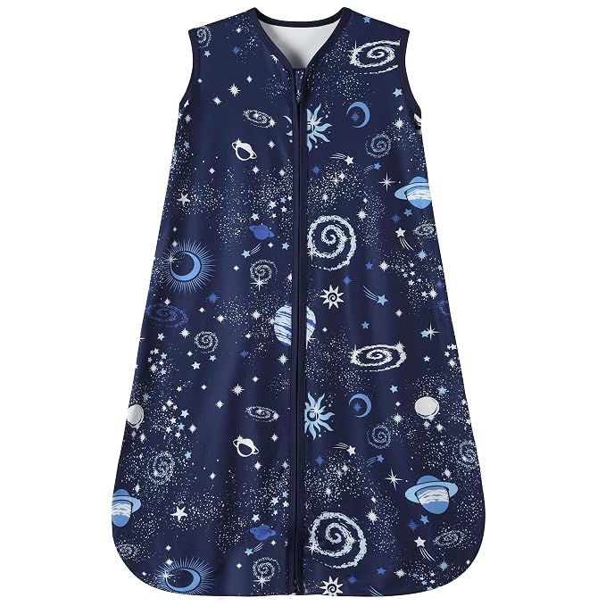 Baby Sleep Sack 6-12 Months Baby Wearable Blanket 100% Rayon Cotton 2-Way by GUNTAIL