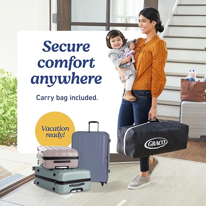 Graco On The Go Zip Pack ‘n Play Playard, Folding Playpen - Image 6