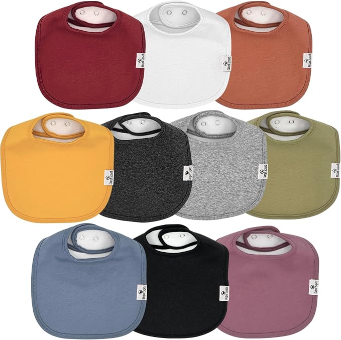 DiaperSquad's Baby Bibs for Drooling and Teething, Bibs for Boys, Baby Girl by DiaperSquad