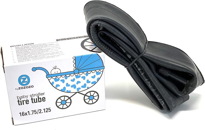 BOB Stroller Tire Tube Replacement 16"x1.75" Rear Inner Tube - Image 2