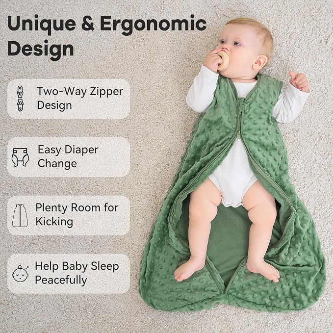 Fleece Baby Sleep Sack 6-12 Months - Image 4