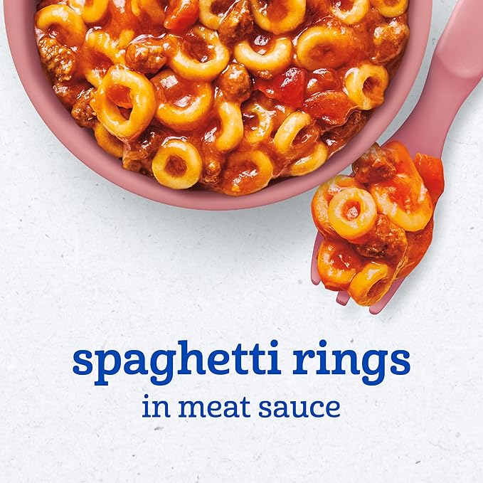 Gerber Toddler Food, Spaghetti Rings in Meat Sauce, Mealtime - Image 4