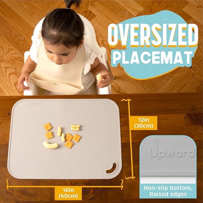 UpwardBaby Silicone Placemats for Toddlers - Image 3