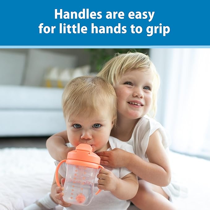 Dr. Brown's Milestones Baby's First Straw Cup, Training Cup - Image 3