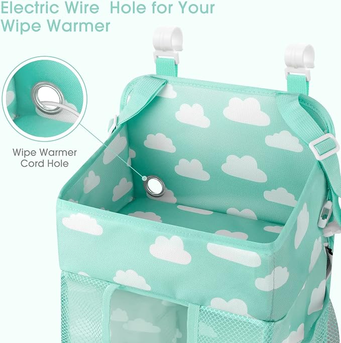 Maliton Hanging Diaper Caddy Organizer - Image 3