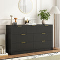 7 Drawers Dresser for Bedroom, Modern Chest of Drawers, Wood TV Stand Storage by Provideyouwithbestproduct%EF%BC%81