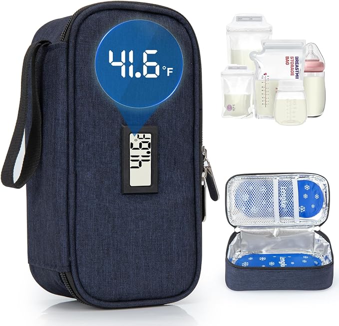DawnBox Breast Milk Cooler Travel Bag by PureDawnPureCare
