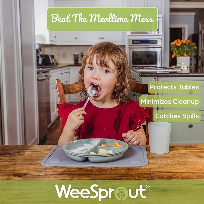 WeeSprout Silicone Suction Placemats - Image 2