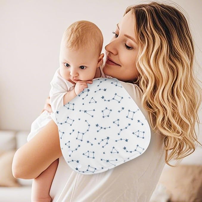 2-in-1 Burp Cloths and Baby Bibs - Image 2
