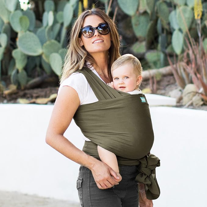 Moby Baby Wrap Carrier Classic for Newborns to Toddlers, Infant Sling Carrier - Image 3