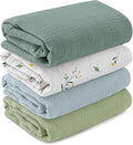 GLLQUEN BABY Muslin Swaddle Blankets by GLLQUENBABY