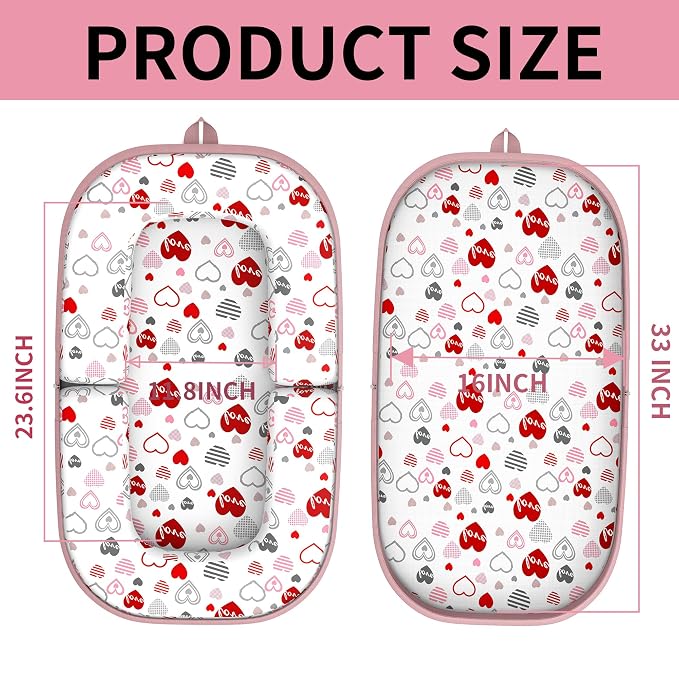 Baby Lounger, Foldable Infant Nest Pillow - Image 6