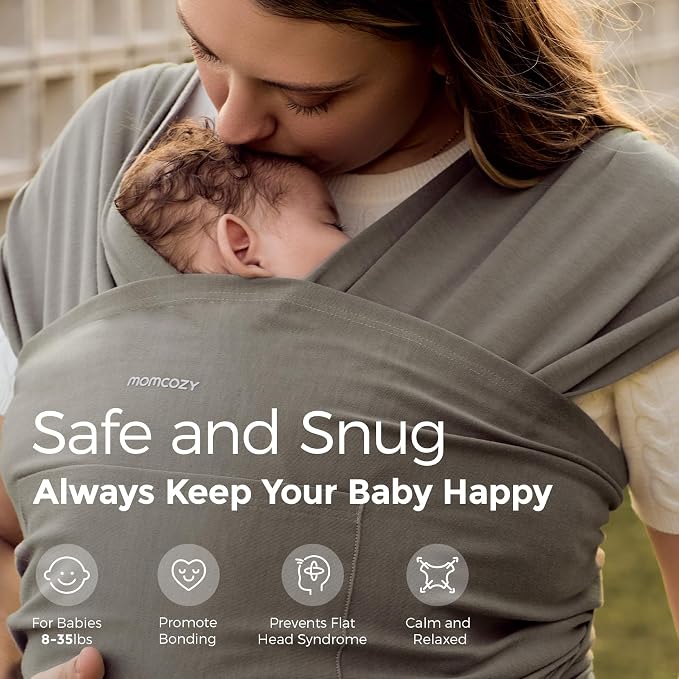 Momcozy Baby Wrap Carrier - Image 2