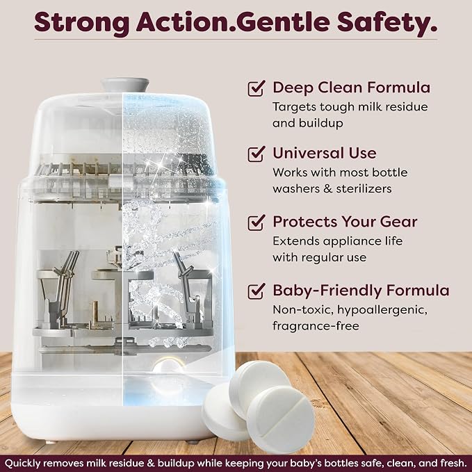 KOOLA Mom Descaling Tablets for Baby Bottle Washer Sterilizers & Warmers - Image 2