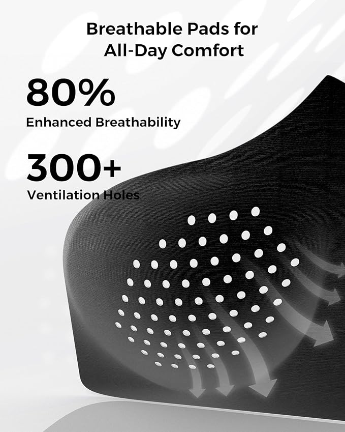 Momcozy Hands-Free Pumping Bra, Wireless & Seamless HF010 Breast Pump Bra - Image 6