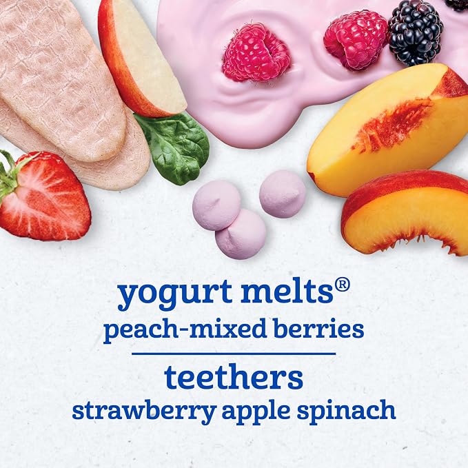 Gerber Stage 3 Baby Snacks Discovery Pack, Yogurt Melts, Teething Wafers - Image 5