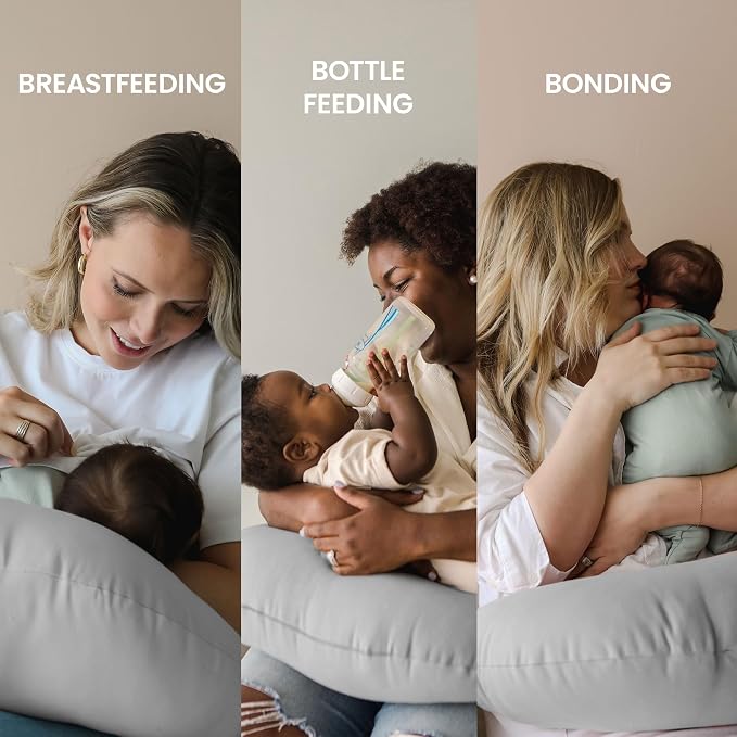 snuggle me Organic Nursing Pillow | Bottle & Breastfeeding Pillow - Image 5