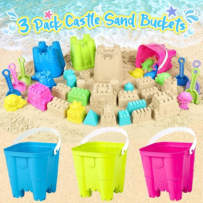 Beach Toys for Toddlers, Sand Castle Toys - Image 2