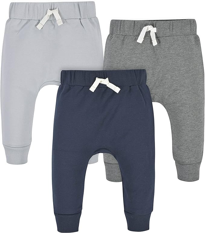 Gerber Baby-Boys Toddler 3-Pack Jogger Pants by Gerber