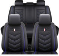 Leather Car Seat Covers Fit for LR Range Rover Evoque 2019-2025, 5 Seater by TENDER+GLOW