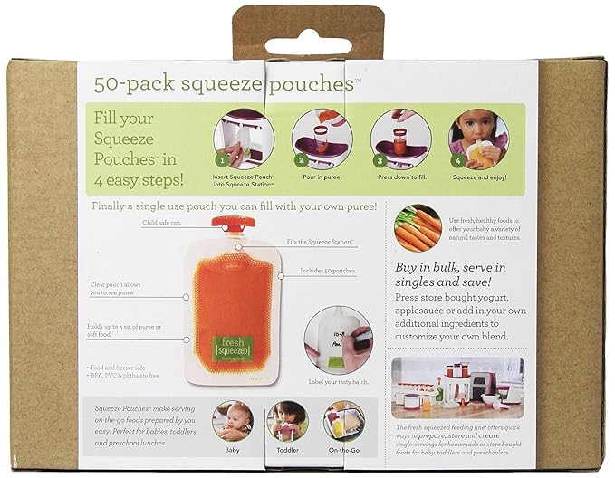 Infantino Disposable Squeeze Pouches - Image 2