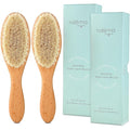 Natemia Soft Bristle Baby Hair Brush Set by Natemia
