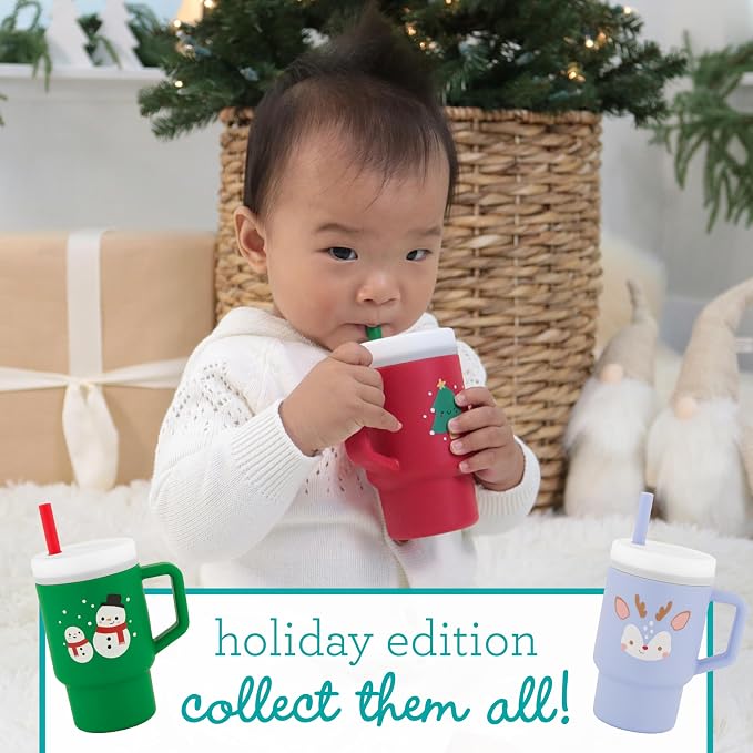 Infantino My 1st Tumbler, Silicone Sippy Cup - Image 4