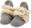 Zutano Unisex Fleece Baby Booties, Two Snap Closure, Newborn to 24 Months by Zutano