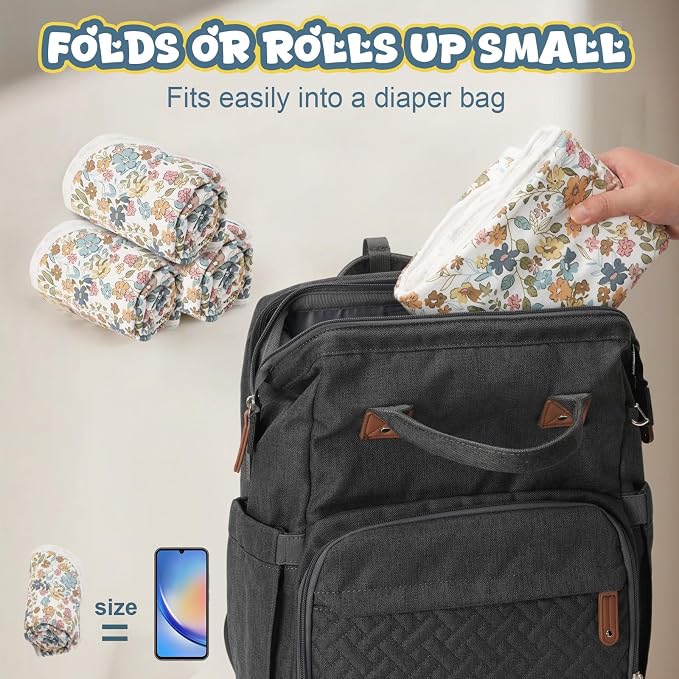Baby Diaper Changing Pad – 31.5" x 21.5" Extra Large Waterproof Absorbent - Image 5