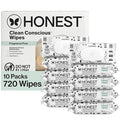 The Honest Company Clean Conscious Multi-Use Wipes, Unscented Hypoallergenic by TheHonestCompany
