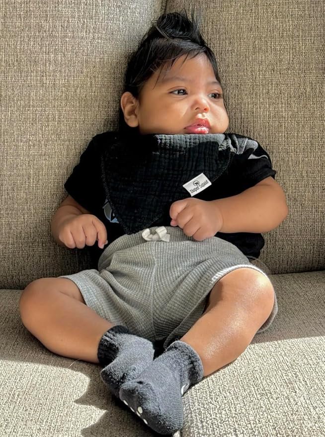 DiaperSquad's Baby Bibs for Drooling and Teething, Bibs for Boys, Baby Girl - Image 2