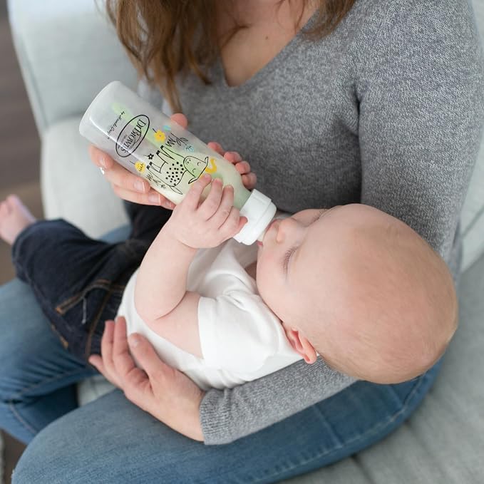 Dr. Brown's Natural Flow Anti-Colic Options+ Narrow Baby Bottle, Squirrel & Goat - Image 18