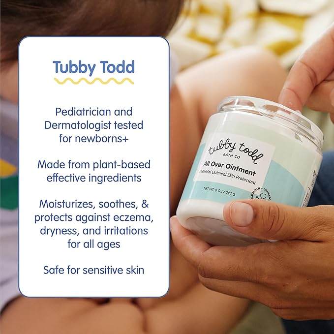 TUBBY TODD All Over Ointment Baby Eczema Cream, Everyday Multi-Purpose Baby - Image 3