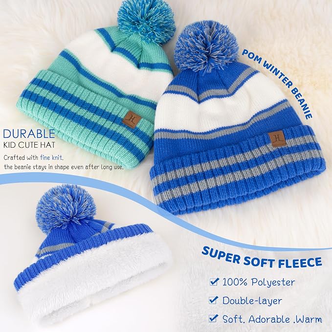 FZ FANTASTIC ZONE Kids Toddler Winter Hat Beanie - Image 3
