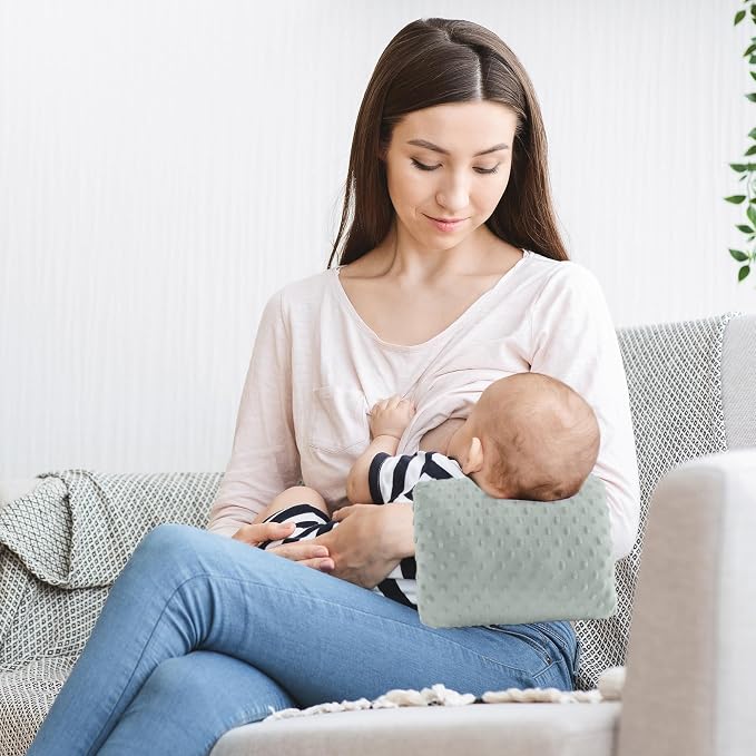 ROYALAY Arm Pillow for Feeding Baby, Soft Cotton Bottle Breast Feeding Pillows - Image 3