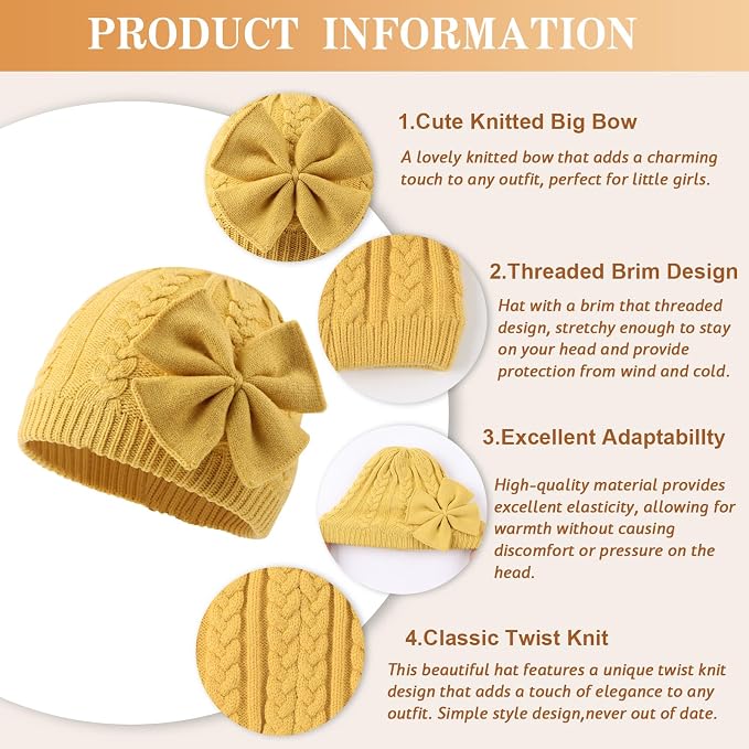 JANGANNSA Winter Warm Knitted Baby Hat - Image 4