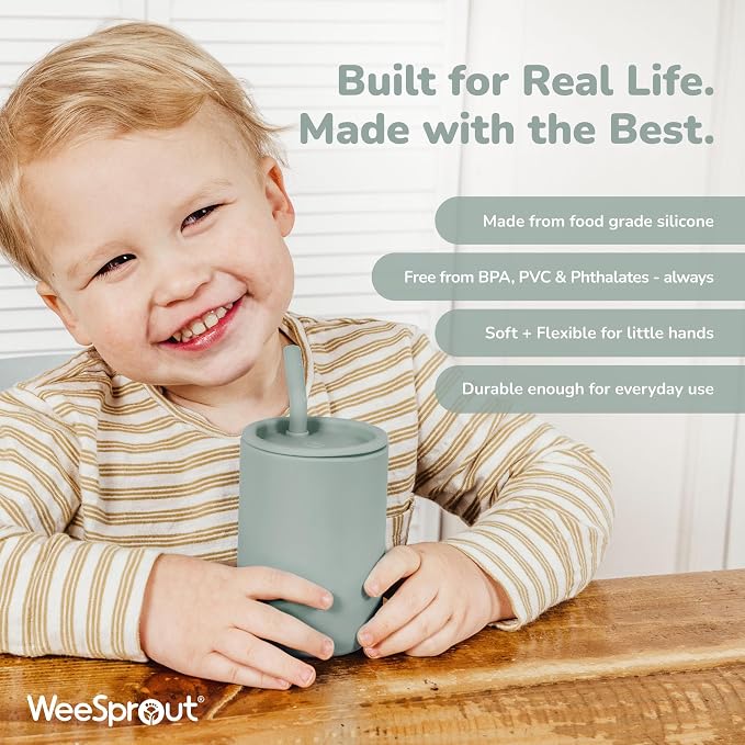 WeeSprout Silicone Baby Cups - Image 5