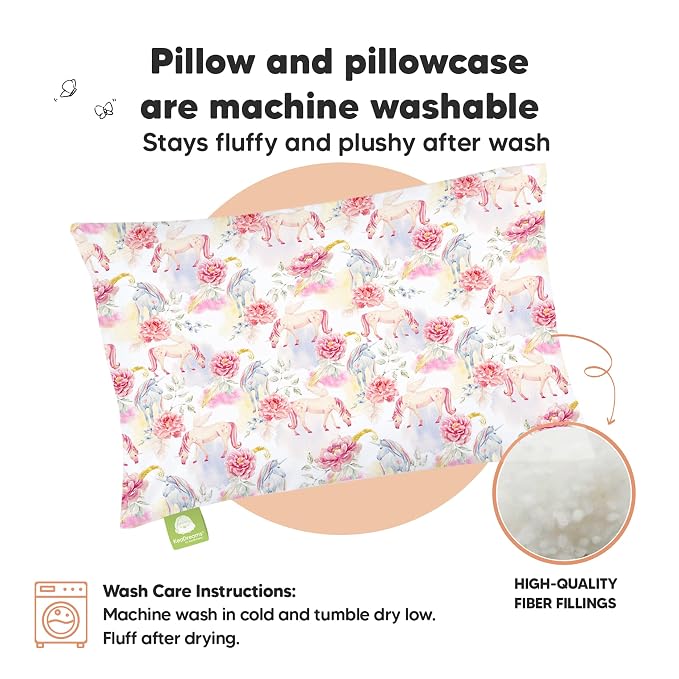 Toddler Pillow with Pillowcase - Image 4